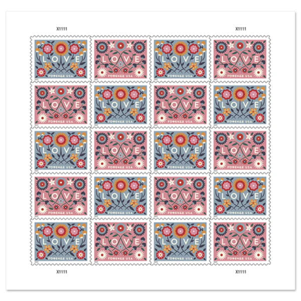 2022 Love Forever Stamp / Self-Stick