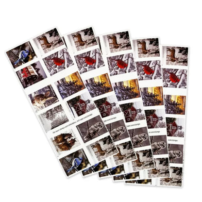 Winter Scenes Stamps